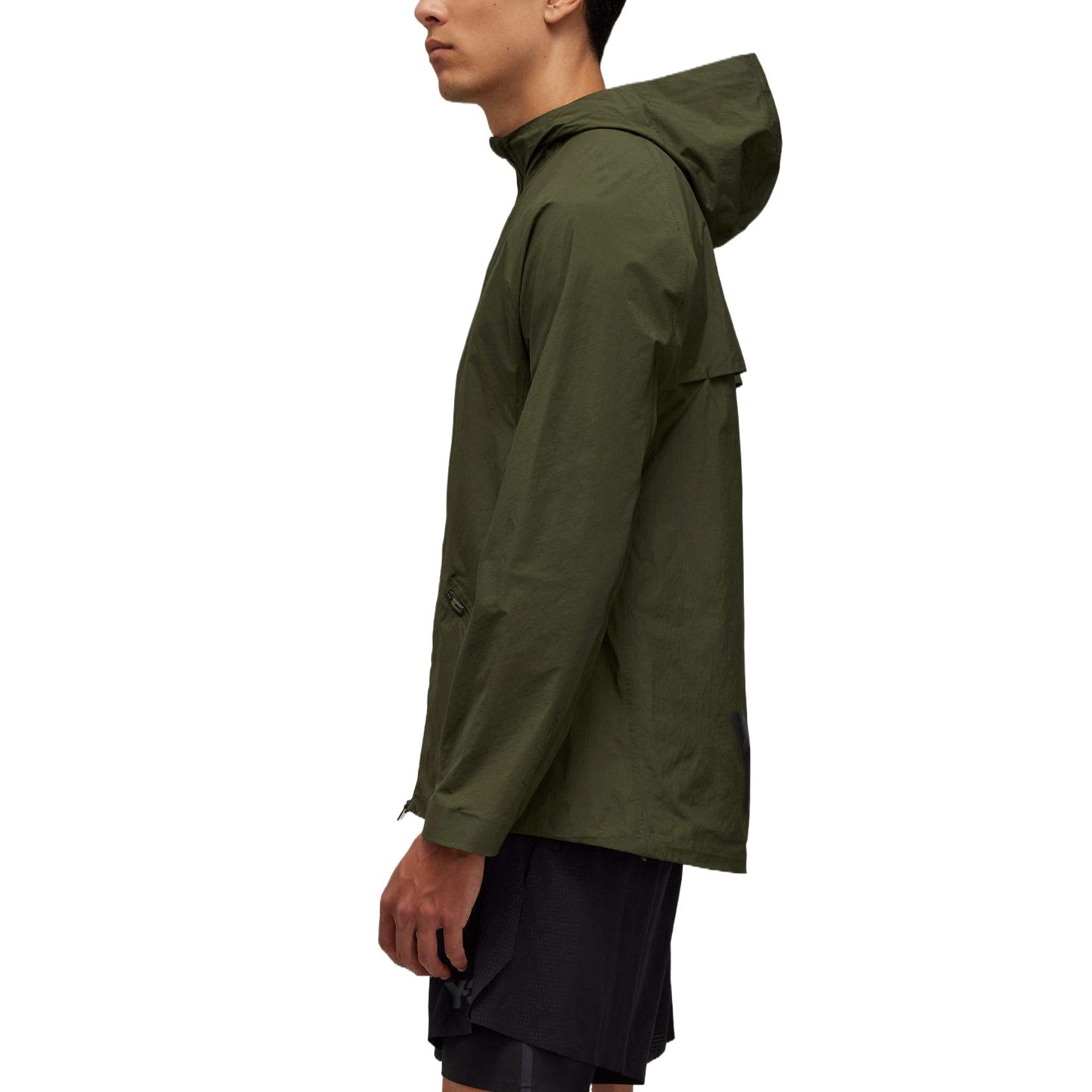 adidas x Y-3 Running Jacket Asia Sizing 'Olive Green' IX0000