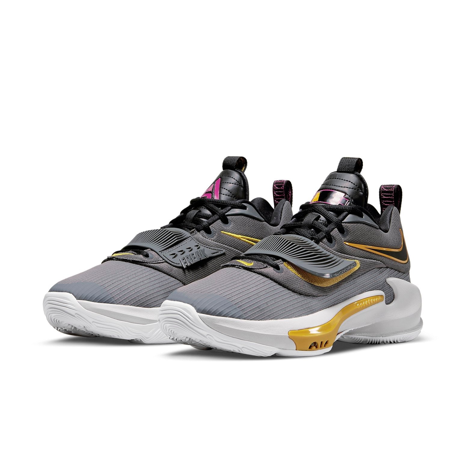 Nike Zoom Freak 3 'Iron Grey Vivid Sulfur' DA0694-006