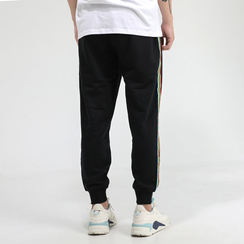 PUMA Tailored For Sport Unity Track Pants 'Black Orange' 599290-01