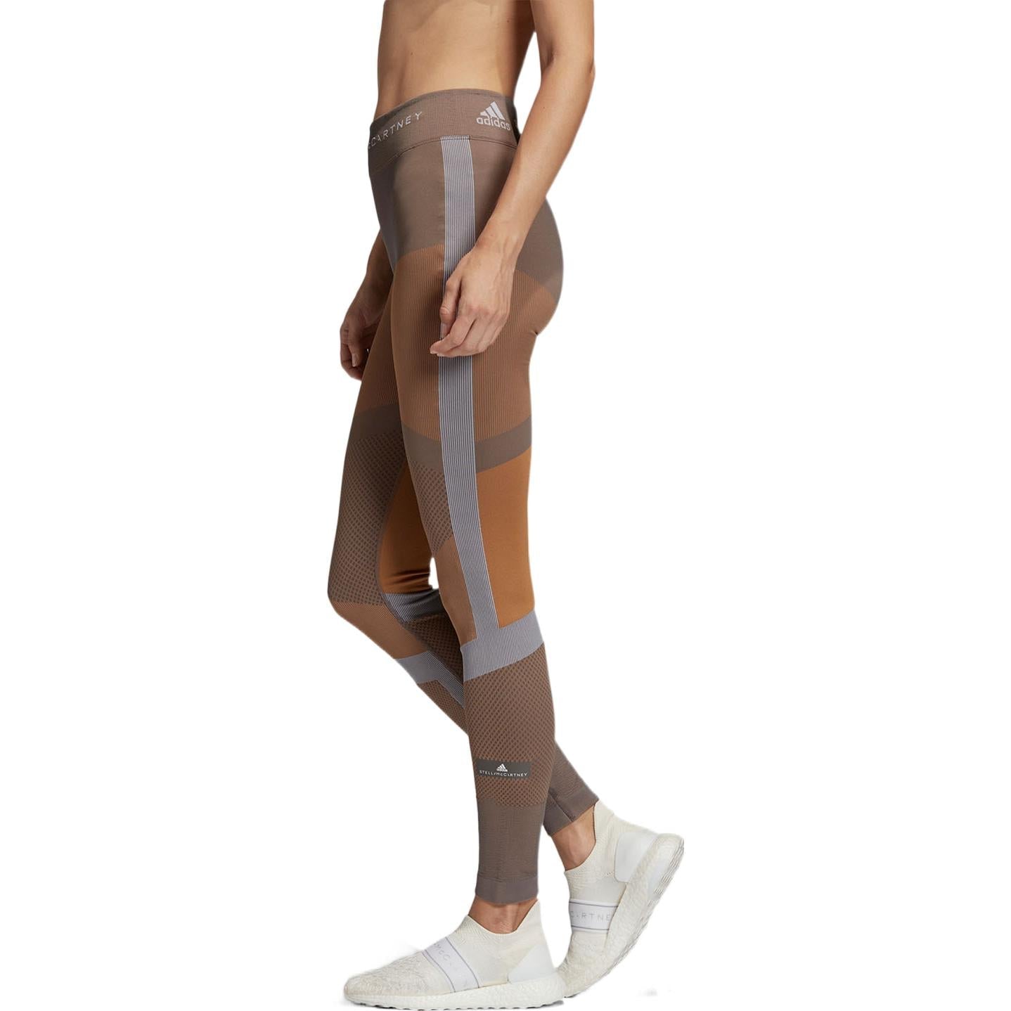 (WMNS) adidas Stella McCartney Running Leggings Asia Sizing 'Olive Green' FI8309
