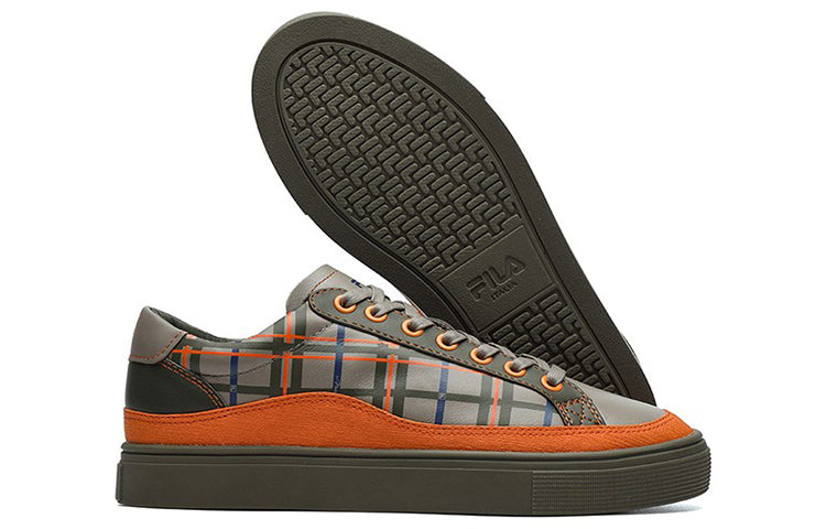 (WMNS) FILA Skate Shoes 'Gray Orange' F12W144305FFD