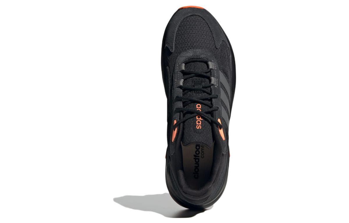 adidas Ozelle Cloudfoam Lifestyle Running Shoes 'Black Orange' GX6768