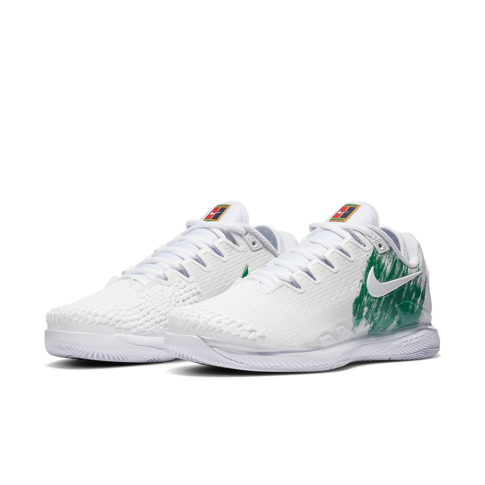 (WMNS) Nike Air Zoom Vapor X Knit 'White Gorge Green' AR8835-111