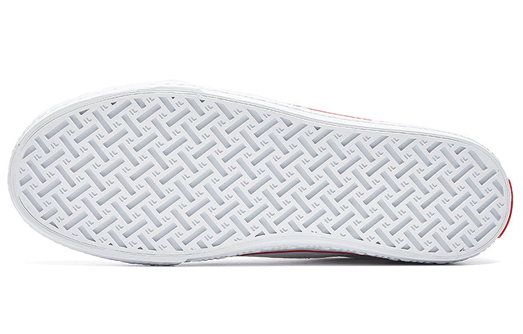 FILA CLASSIC BOARDER skateboard canvas shoes White/red F12M034423FWT