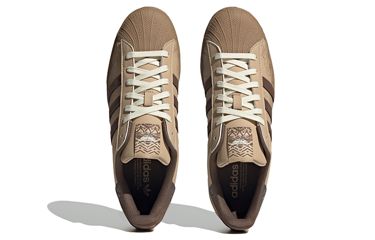 adidas Originals Superstar Shoes 'Magic Beige / Cargo Brown' IF0505