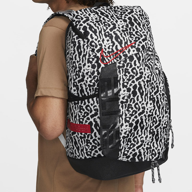 Nike Hoops Elite Pro Printed Backpack 32L 'Black White' DQ5342-025