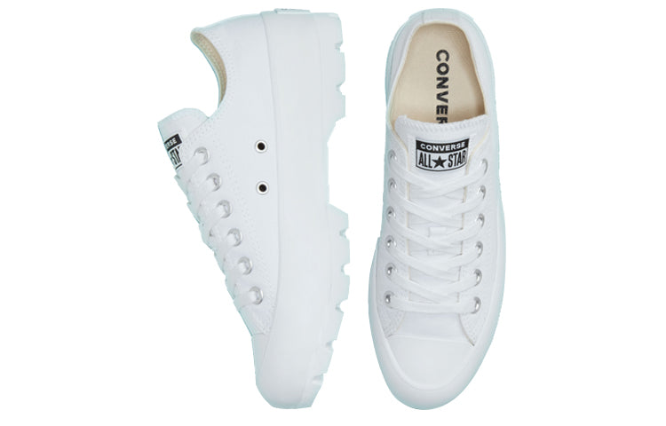 (WMNS) Converse Chuck Taylor All Star Lugged Low 'Triple White' 567680C