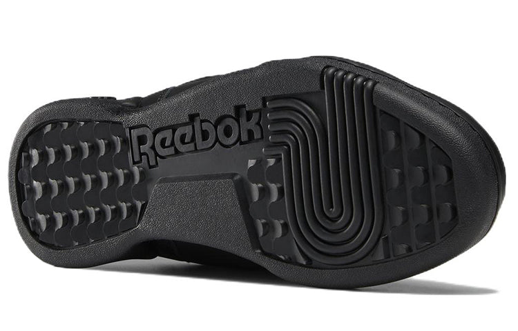 Reebok Workout Plus Casual Skateboarding Shoes 'Black Red' GZ3817