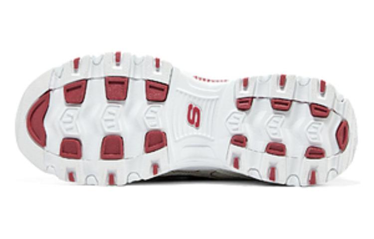 (WMNS) Skechers D'LITES CNY 'White' 800008-WBRD