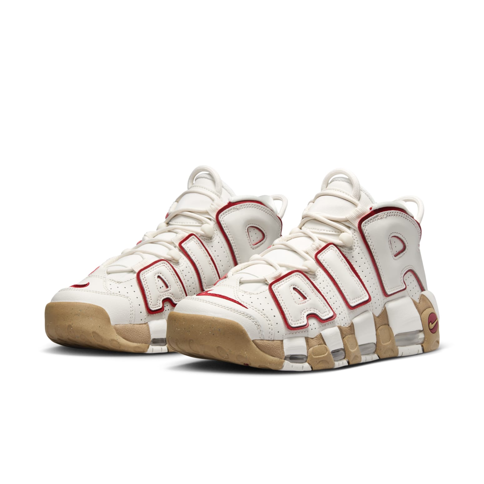 (WMNS) Nike Air More Uptempo 'Phantom Gym Red Gum' DV1137-002
