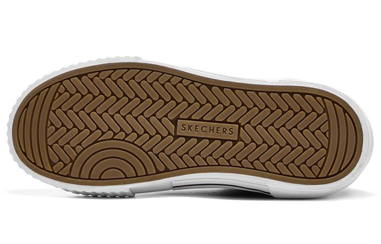 (WMNS) Skechers New Moon 'Black White' 155393-BLK