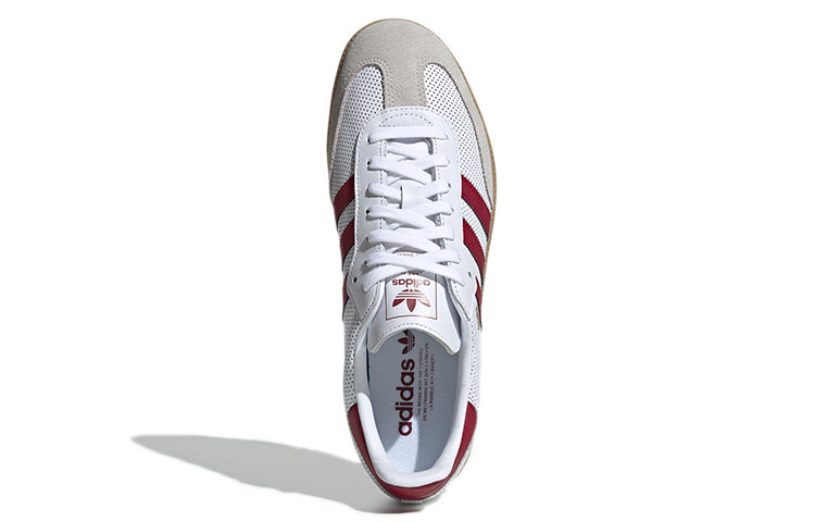 adidas Samba OG 'White Collegiate Burgundy' BD7528