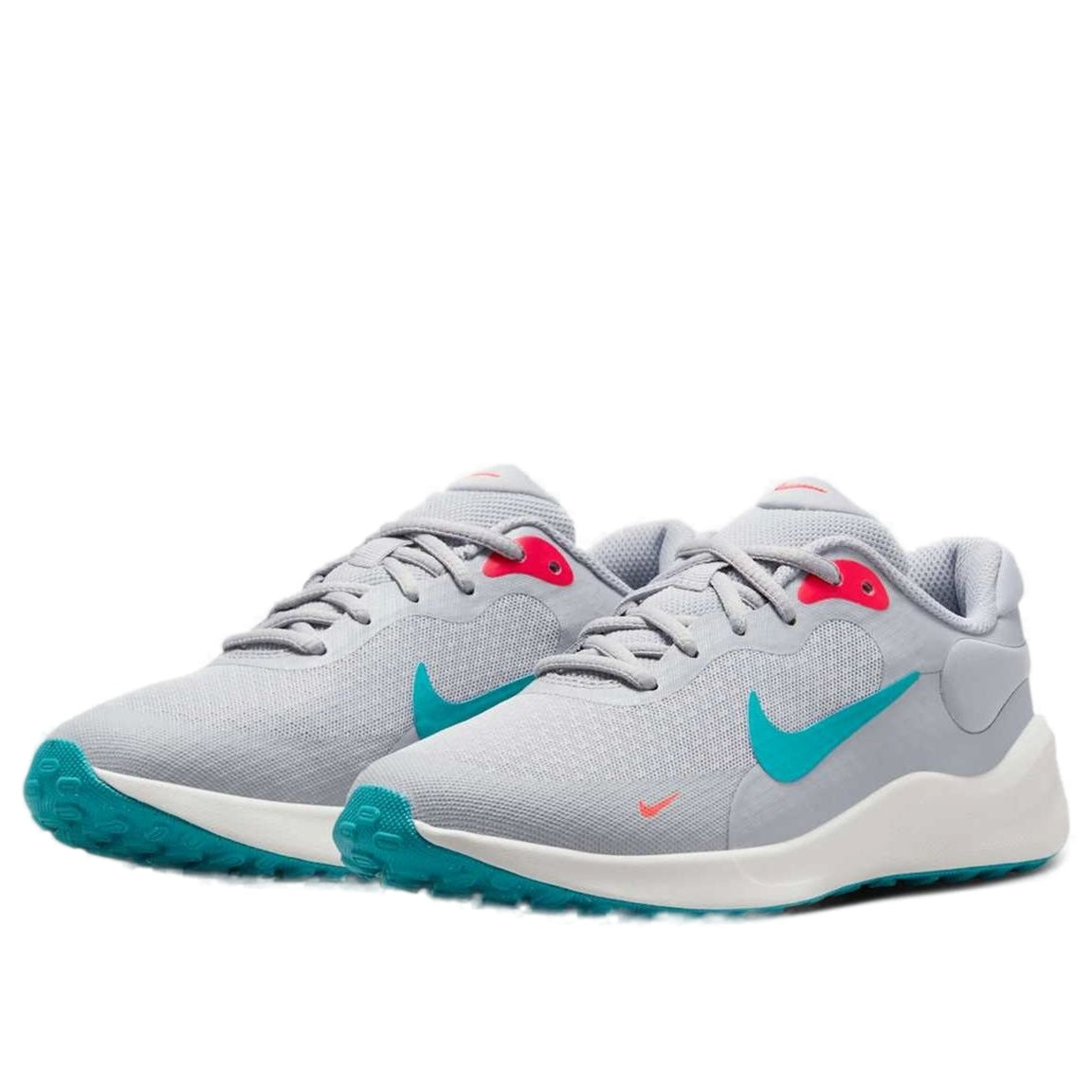 (GS) Nike Revolution 7 'Wolf Grey Dusty Cactus' FB7689-008