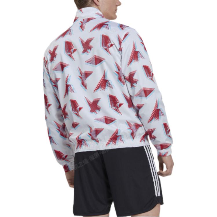 adidas Japan Tiro 23 Anthem Jacket 'White Blue Red' HC6292