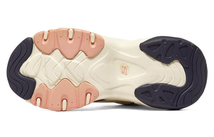 (WMNS) Skechers D'Lites 3.0 'Creamwhite Blue' 167266-NTNV