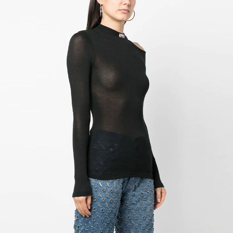 (WMNS) HERON PRESTON SS23 Long Sleeve T-Shirt 'Hpny' HWAD042C99JER0011001