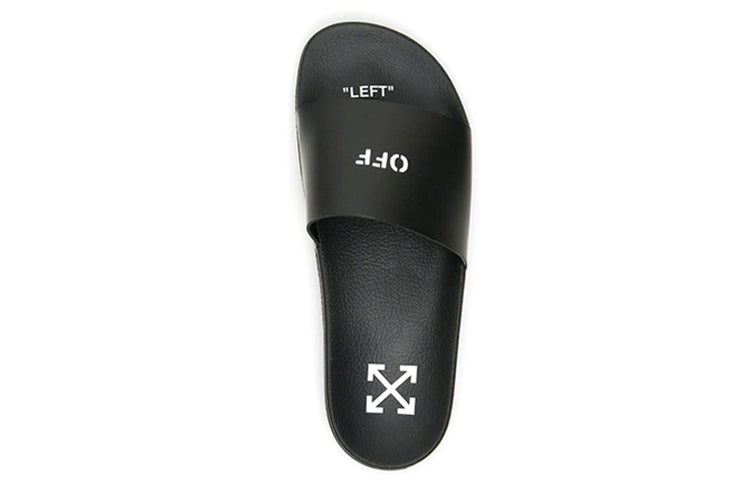 Off-White Off Stamp Sliders 'Black' OMIA088-R20C22058-1001
