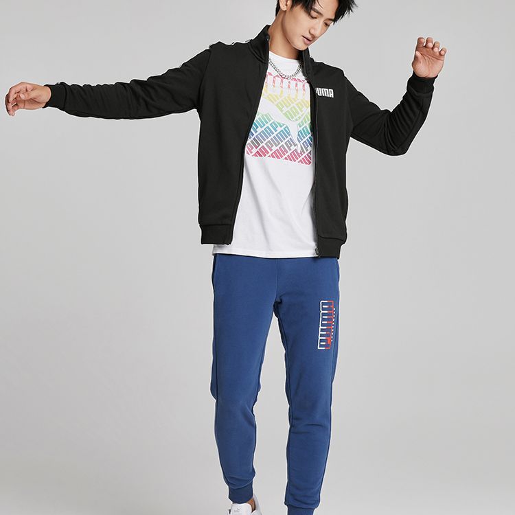 PUMA Full-Zip Jacket 'Black White' 587002-01