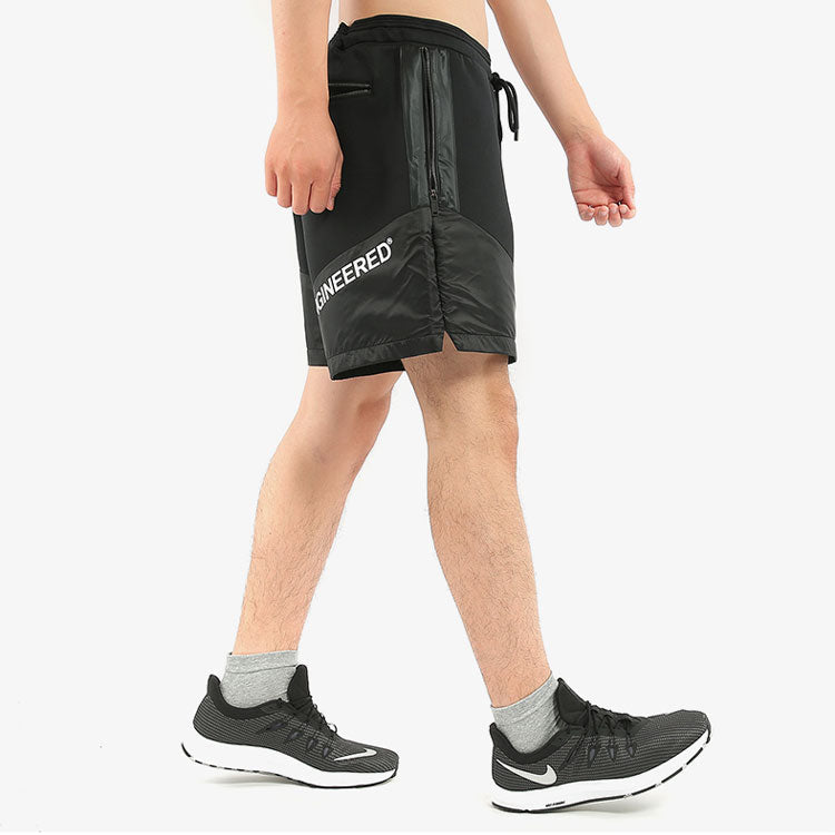 Men's Air Jordan 23 Engineered Logo Breathable Loose Sports Gym Casual Shorts Black AT9786-010