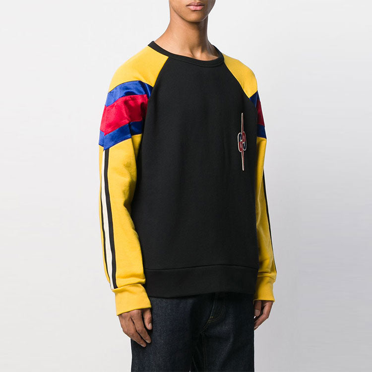 Gucci MENS Multicolor Double G Casual Long Sleeve Sweater Multicolor 573322-XJA6W-1074