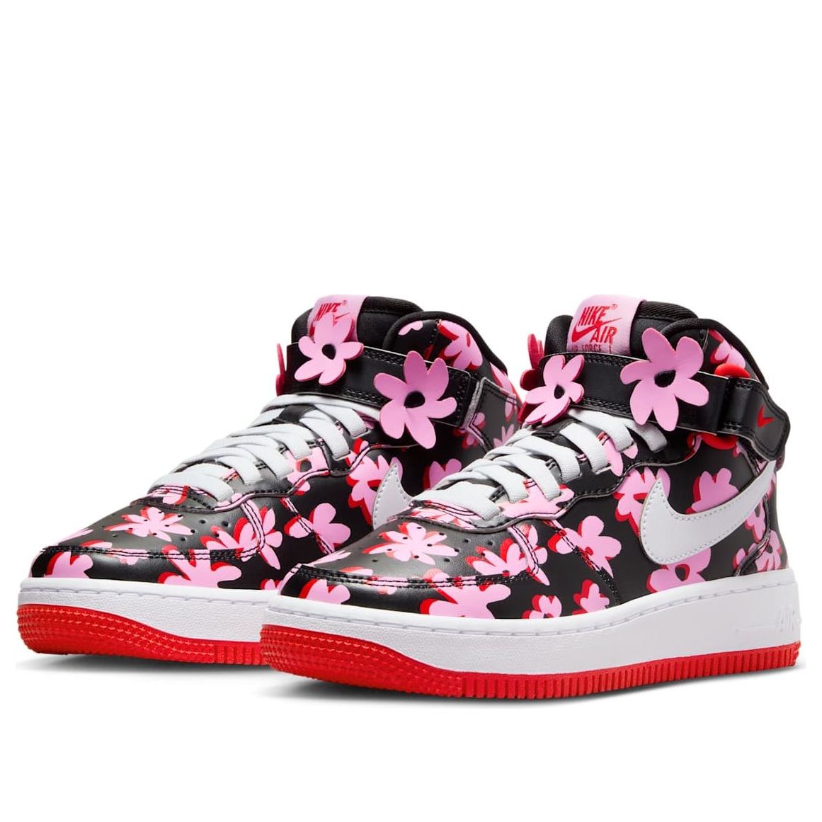 (GS) Nike Air Force 1 Mid EasyOn SE 'Flower Power' FQ3692-001
