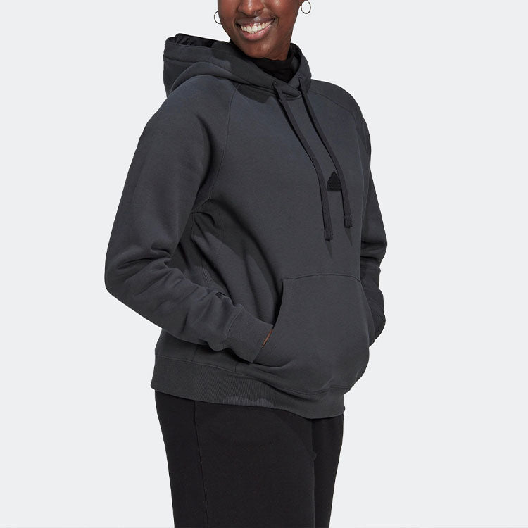 (WMNS) adidas Oversized Hoodie Sweatshirt 'Grey' HM2854