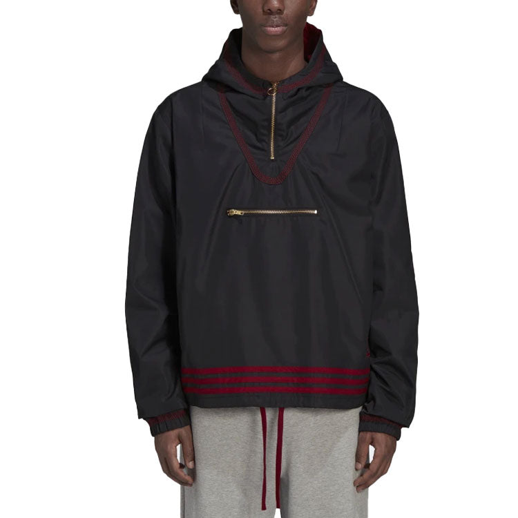 adidas originals Unisex Printing Hooded Jacket Black HE6624