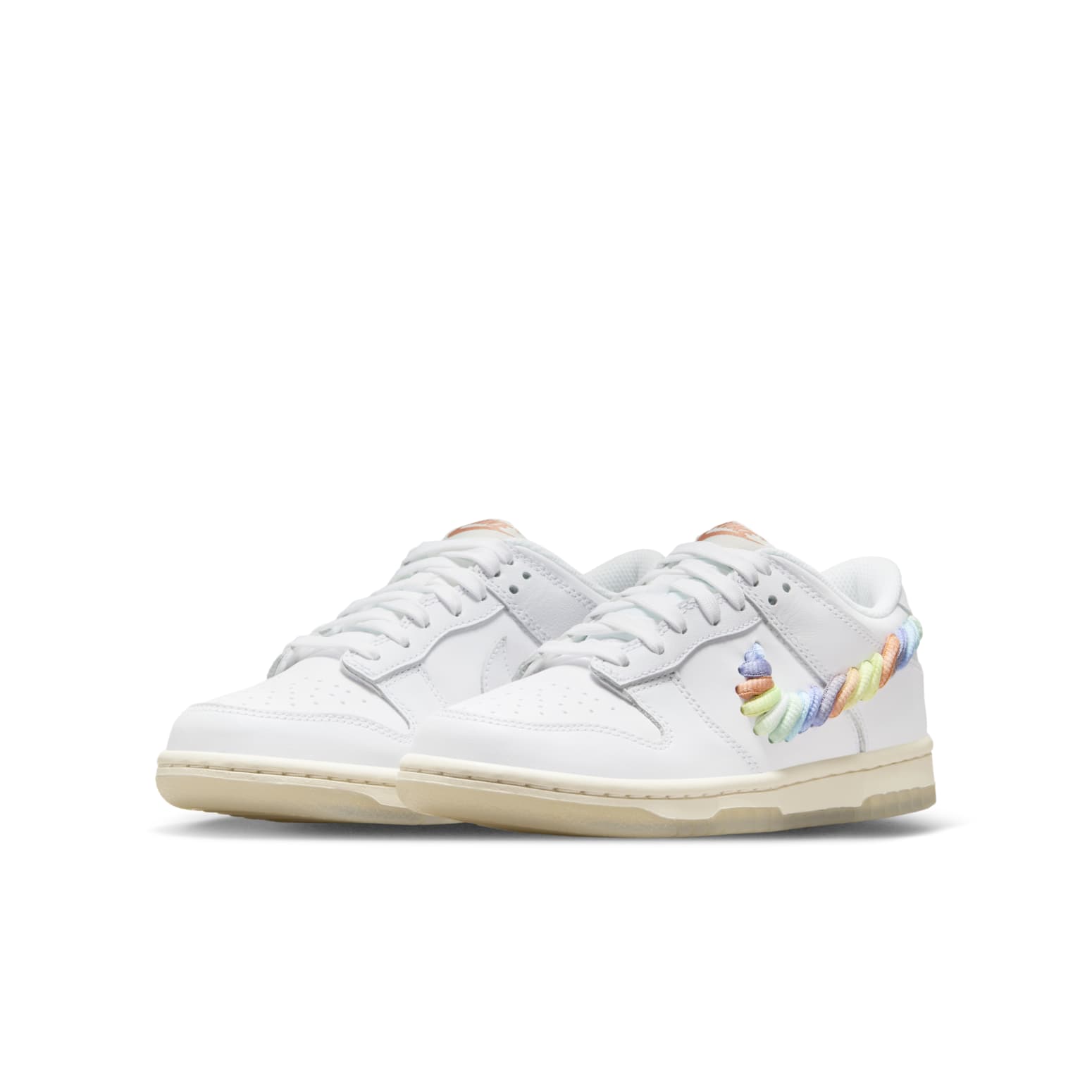 (GS) Nike Dunk Low 'Rainbow Swoosh' FN4861-100