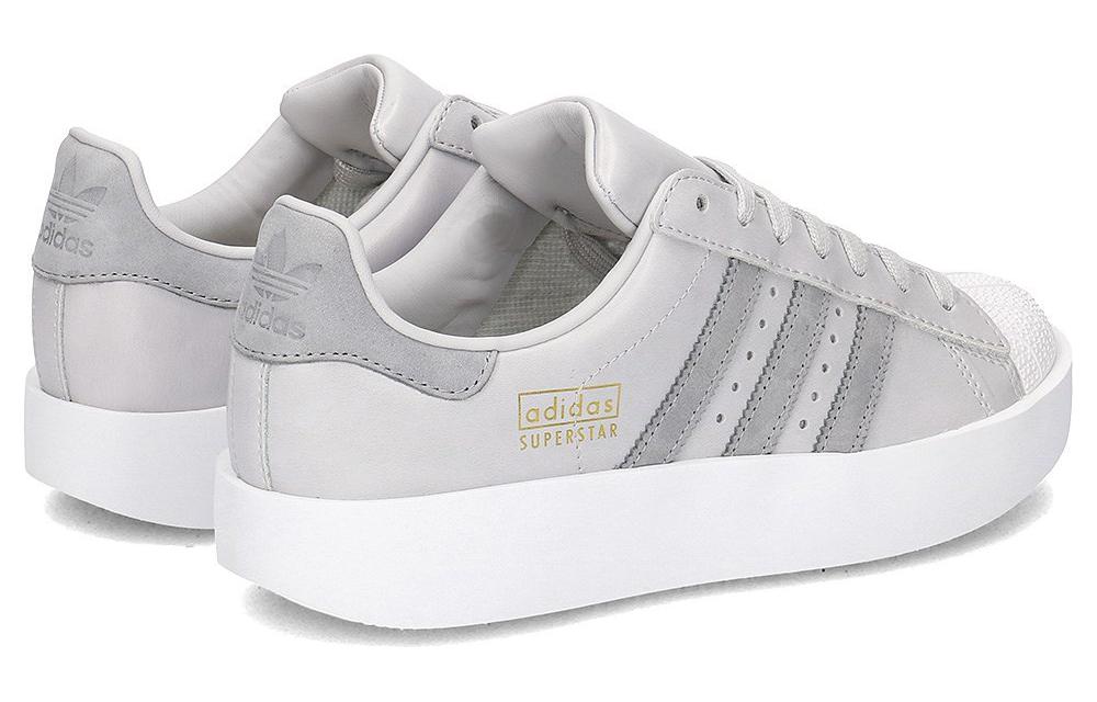 (WMNS) adidas originals Superstar Bold 'Medium Grey' CG3694