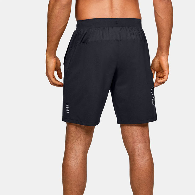 Under Armour Qualifier SpeedPocket 9 inch Shorts 'Black' 1350889-001