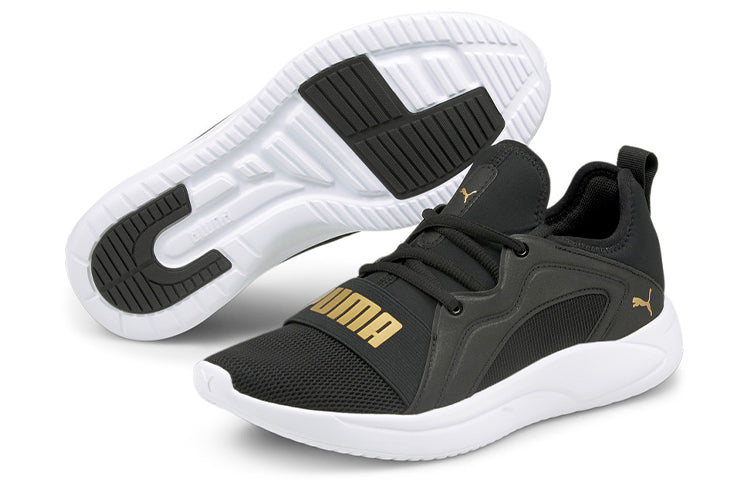 (WMNS) PUMA Resolve Street Low Tops Black 195075-04