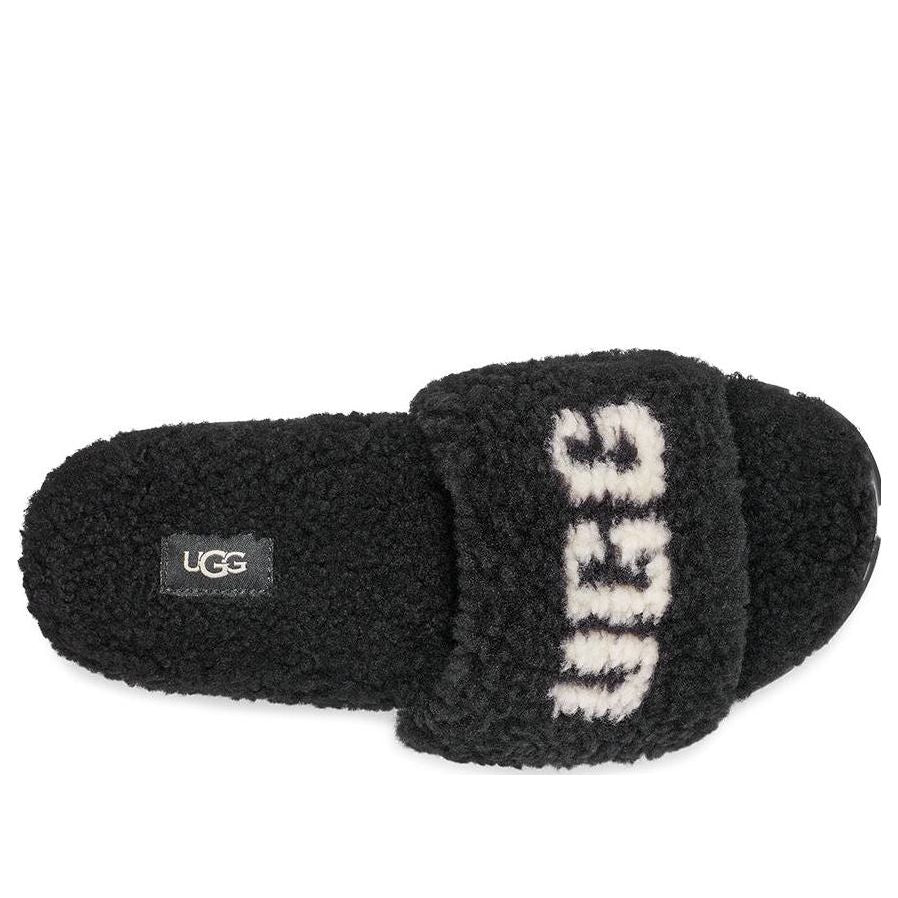(WMNS) UGG Cozetta Curly Graphic 'Black' 1132891-BLK