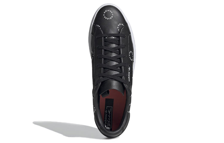 (WMNS) adidas Sleek 'Monogram Logo Print' FW2066