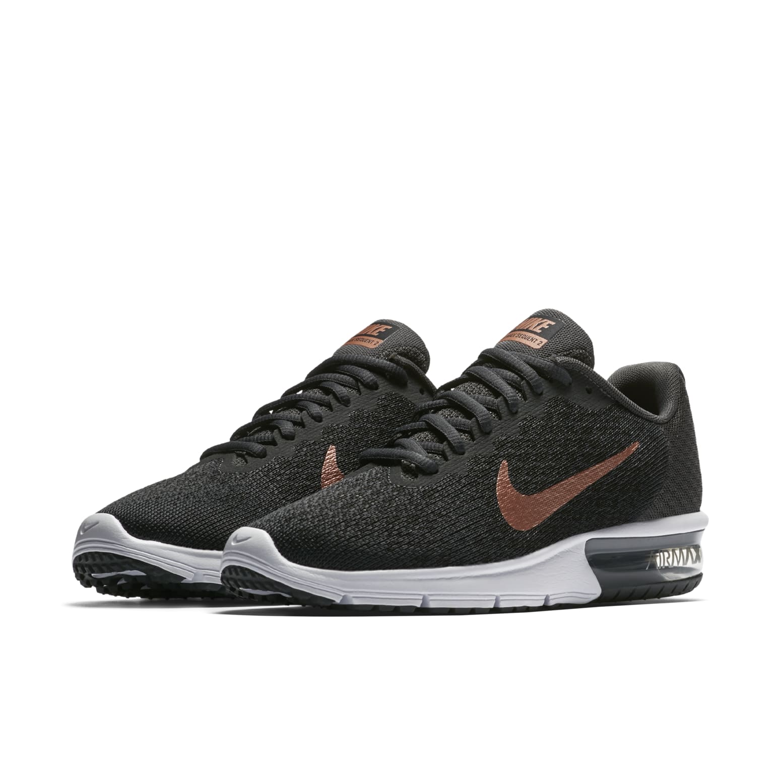 (WMNS) Nike Air Max Sequent 2 'Metallic Red Bronze' 852465-013