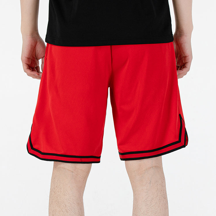 Men's Nike Stripe Lacing Sports Red Shorts DH7161-657