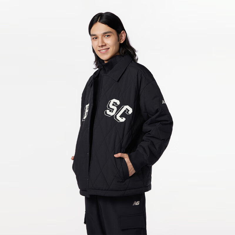 New Balance NBX Academy Padded Jacket Asia Sizing 'Black' AMJ34310-BK