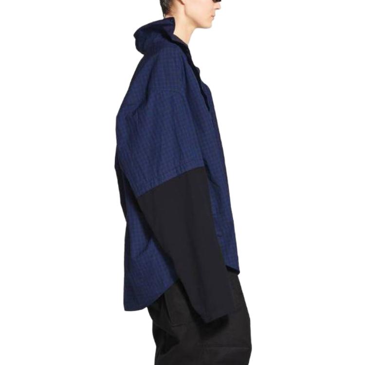 Balenciaga BB Icon Trompe L'oeil Shirt 'Navy Black' 699227TNM428060