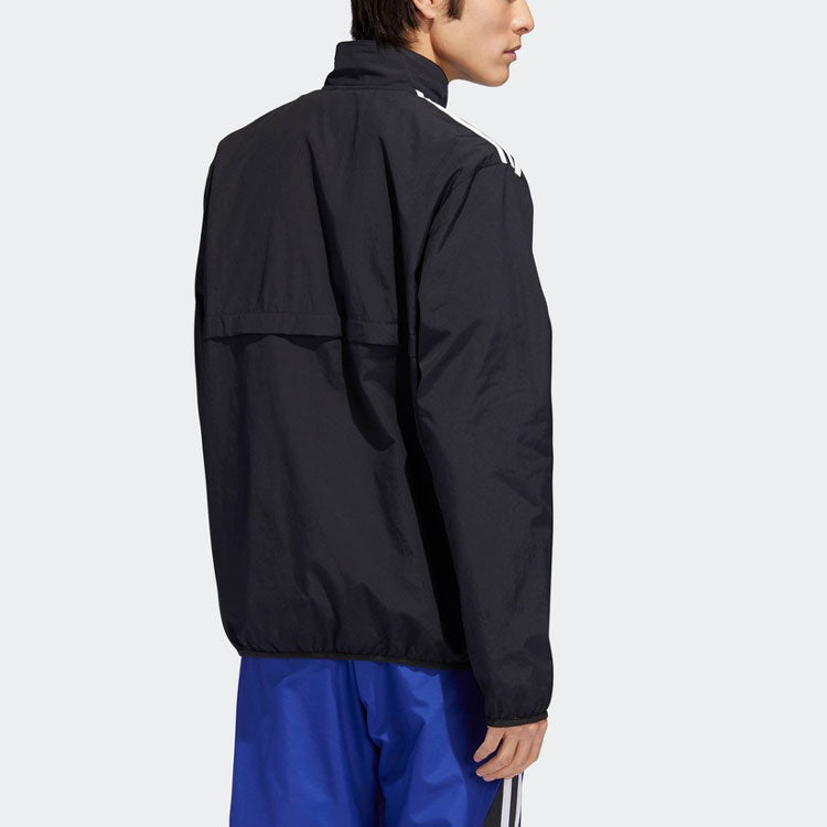 adidas originals Class Action JK Sports Windproof Jacket Black DU8324