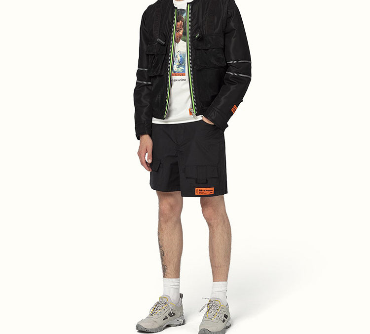 HERON PRESTON Little Boy Printing Short Sleeve White HMAA011S209140190188