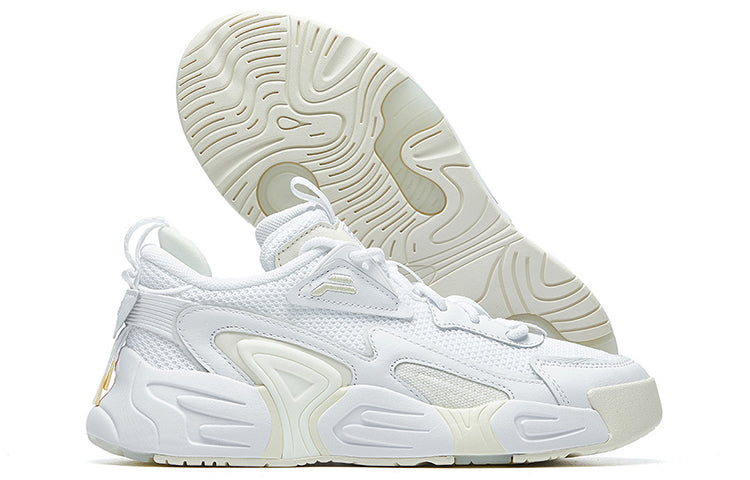 (WMNS) FILA SWARM low swirl sneakers white F12W021213FWT