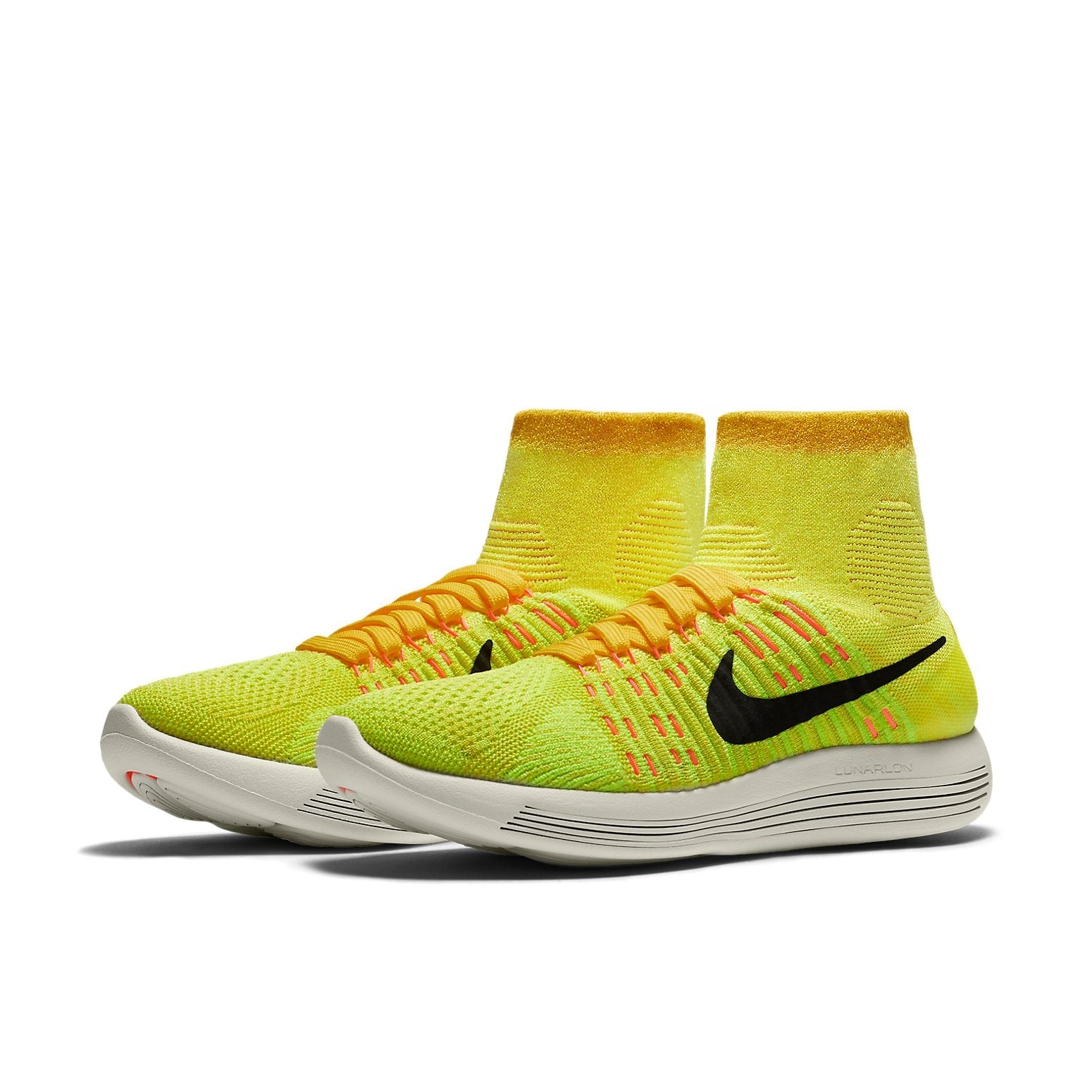 (WMNS) Nike Lunarepic Flyknit 'Yellow' 818677-700