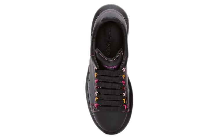 (WMNS) Alexander McQueen Oversized Sneaker 'Black Rainbow' 553770WHZ4S1312