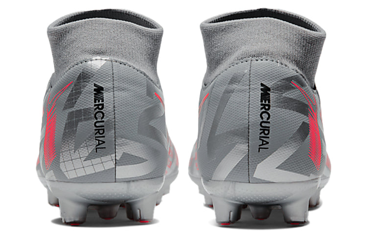 Nike Mercurial Superfly 7 Academy HG 'Metallic Bomber Grey Red' AT7945-906