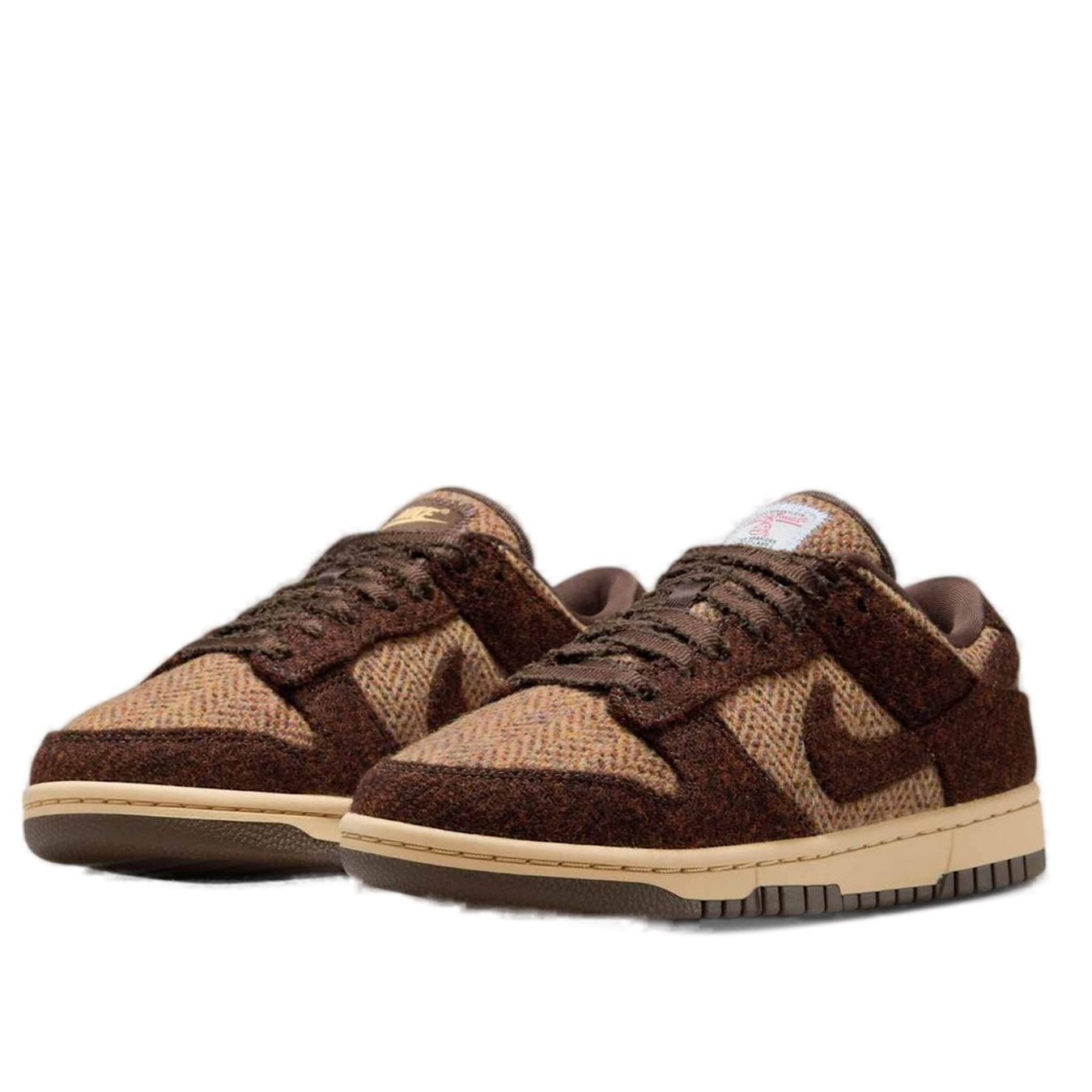 (WMNS) Nike x Harris Tweed Dunk Low 'Sesame' IO0052-200