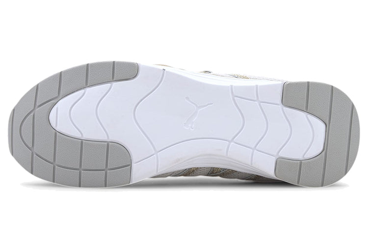(WMNS) PUMA Ella Ballet Metallic 'White Gold' 193118-02
