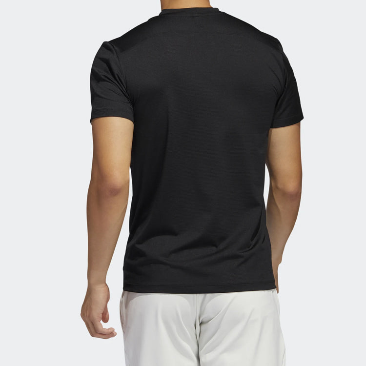 adidas KENTA RISE TEE Sports Short Sleeve Black FL4333
