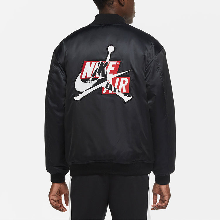 Air Jordan Jumpman Classics Athleisure Casual Sports Stay Warm Jacket Black CT3462-010
