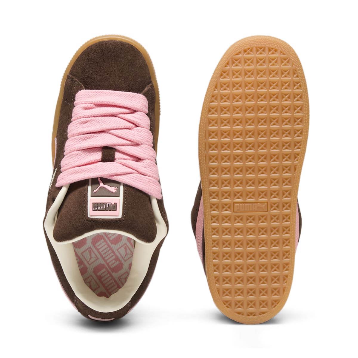 (WMNS) PUMA Suede XL 'Chestnut Brown Peach Smoothie' 397648-14