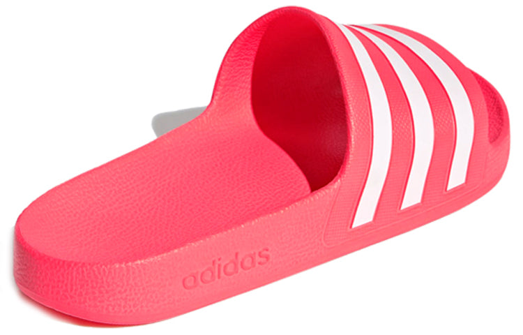 (WMNS) adidas Adilette Aqua Slides 'White Pink' FW4292
