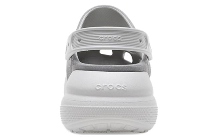(WMNS) Crocs Crush Reflective Clogs 'Grey White' 209209-1LP